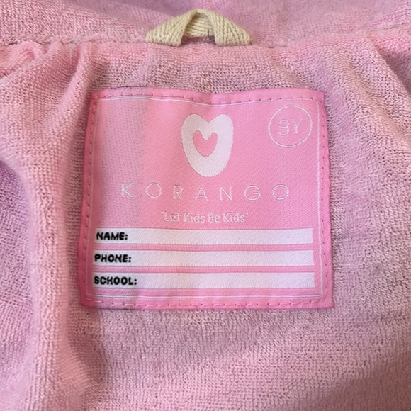 Korango girls rain coat 3T - Picture 3 of 5